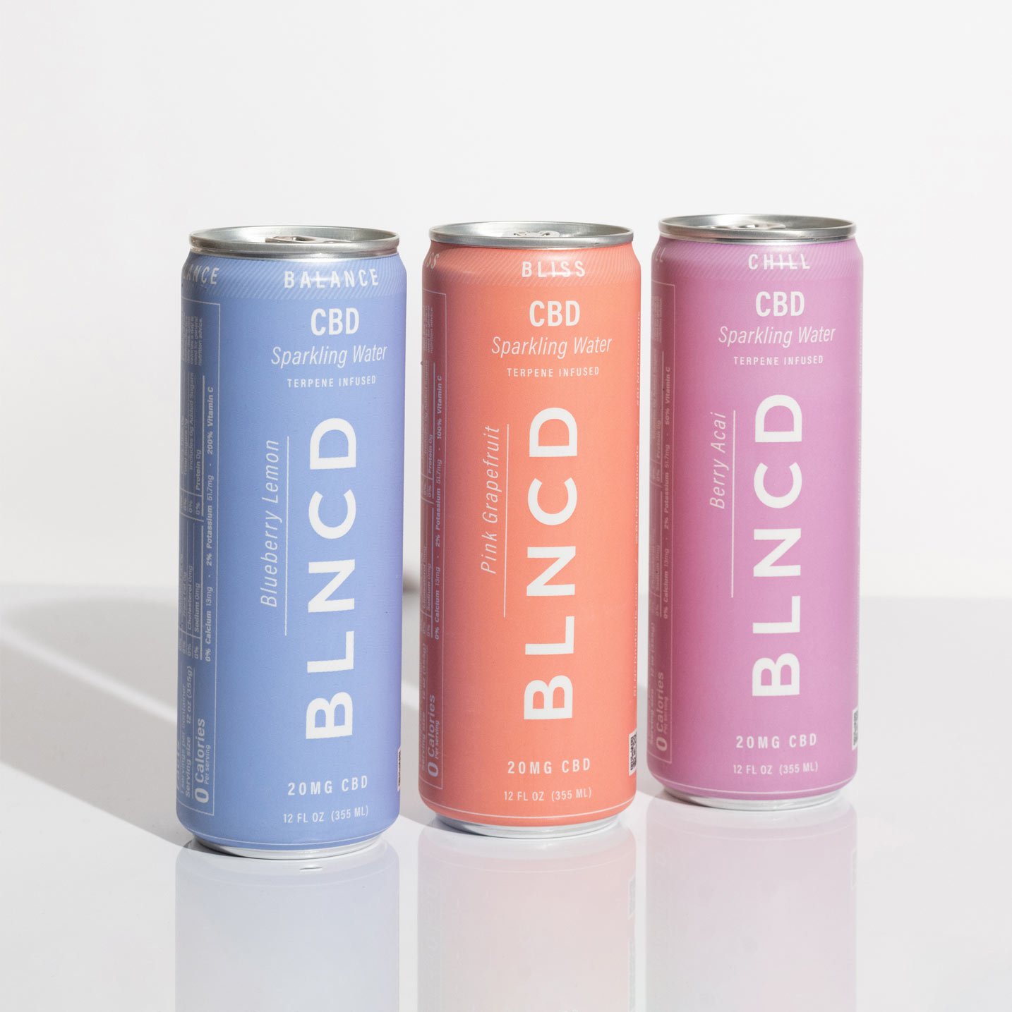 blncd cbd sparkling water – sampler blncd cbd sparkling water – sampler