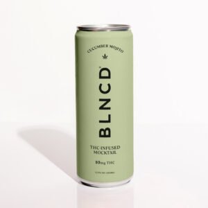 blncd cucumber mojito – thc mocktail